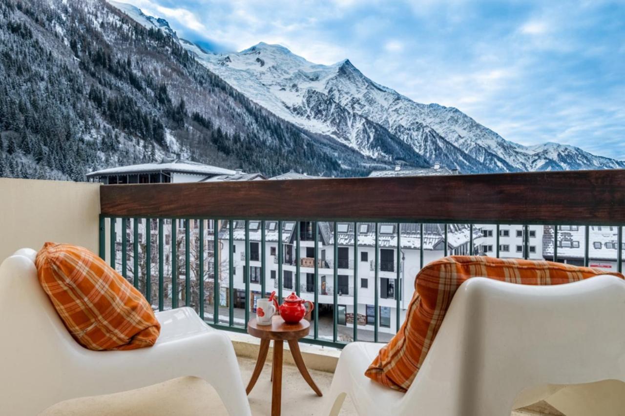 Apartment With Balcony And Mountain View シャモニー エクステリア 写真